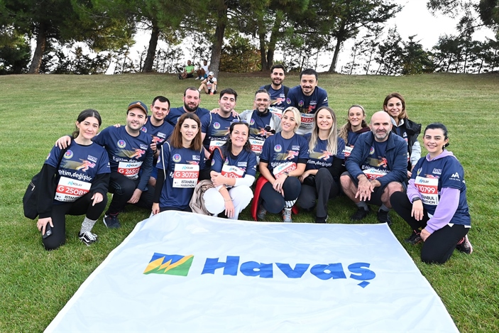 İstanbul Maratonu'nda yer aldık.